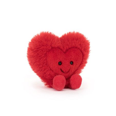 Amuseables Beatie Heart, corazón feliz. A6REDFH. Peluche Jellycat. Los mejores productos en L'aura Bella, tu tienda online