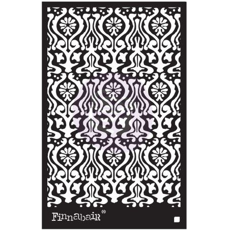 Plantilla estarcido Oriental Wall.  967963. Finnabair. Los mejores productos en L'aura Bella, tu tienda online