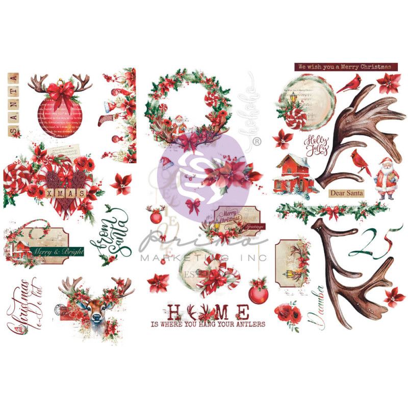 REDESIGN SMALL DECOR TRANSFERS® From the North Pole. 670771. Los mejores productos en L'aura Bella tu tienda online