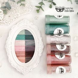 Art Ingredients – Mica Powder Set – Vintage Roses. Finnabair. 969165. los mejores productos en L'aura Bella, tu tienda online.