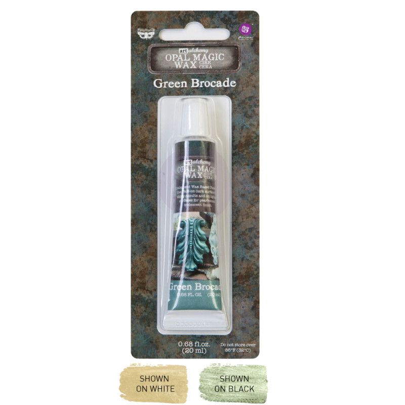 Opal Magic Wax: Green Brocade. Art Alchemy, Finnabair. 964245. Los mejores productos en L'aura Bella, tu tienda online.