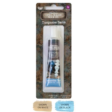 Opal Magic Wax: Turquoise Satin. Art Alchemy, Finnabair. 964276. Los mejores productos en L'aura Bella, tu tienda online.