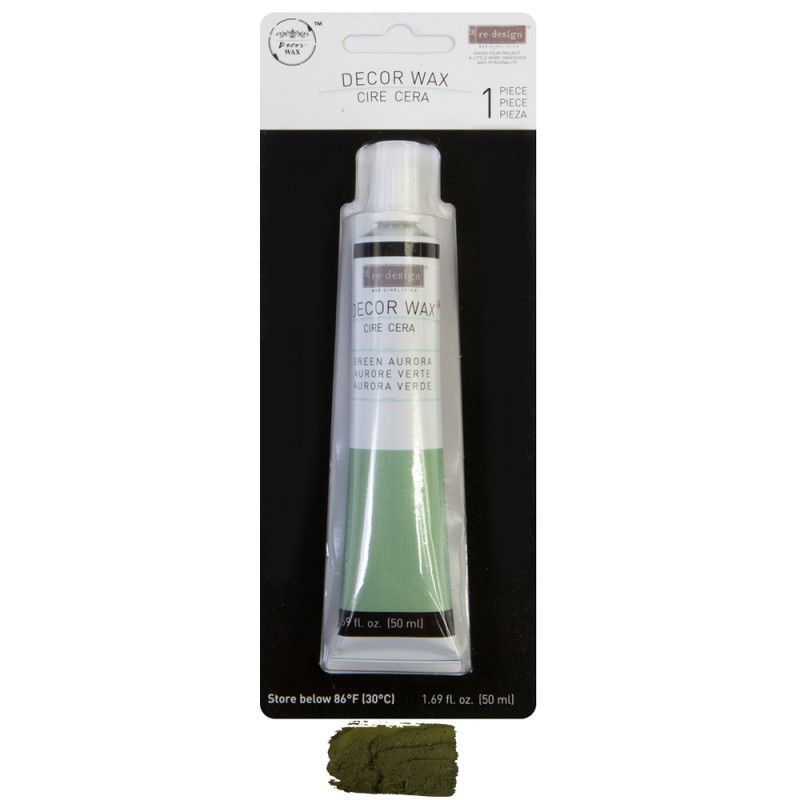 Decor Wax Green Aurora. 633509. Redesign with Prima. 50ml. Los mejores productos en L'aura Bella tu tienda online.