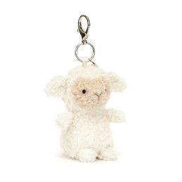 Little Lamb Bag Charm, Llavero Ovejita. L4LBC. Peluche Jellycat. Los mejores productos en L'aura Bella tu tienda online