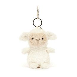 Little Lamb Bag Charm, Llavero Ovejita. L4LBC. Peluche Jellycat. Los mejores productos en L'aura Bella tu tienda online