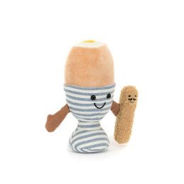 Amuseables Eggetha Egg & Lance Soldier, A2ESL. Peluche Jellycat. Los mejores productos en L'aura Bella, tu tienda online