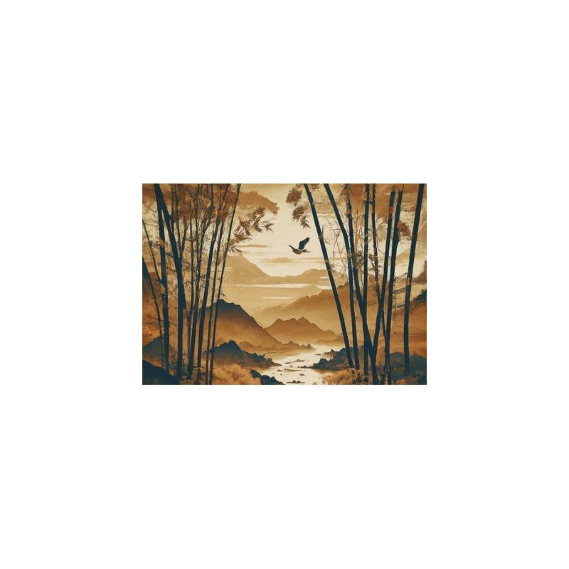 Golden Brown. Papel Decoupage Mint by Michelle. A1. Los mejores productos en L'aura Bella, tu tienda online