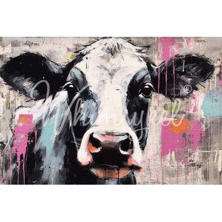 Moonique. Papel Tissue para Decoupage. Whimsykel Designs. Los mejores productos en L'aura Bella, tu tienda online.