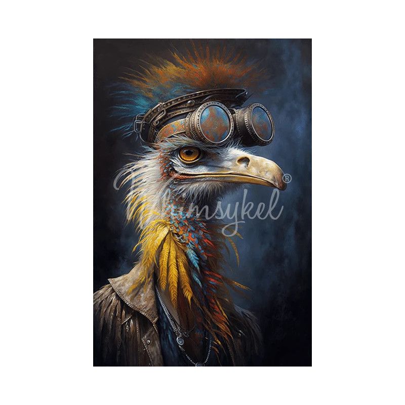 Willie. Papel Tissue para Decoupage. Whimsykel Designs. Los mejores productos en L'aura Bella, tu tienda online.