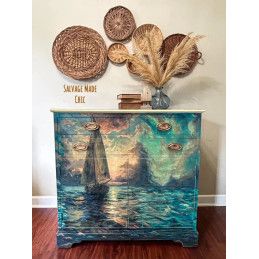 Nautical Serenity. Papel Tissue para Decoupage. Whimsykel Designs. Los mejores productos en L'aura Bella, tu tienda online.