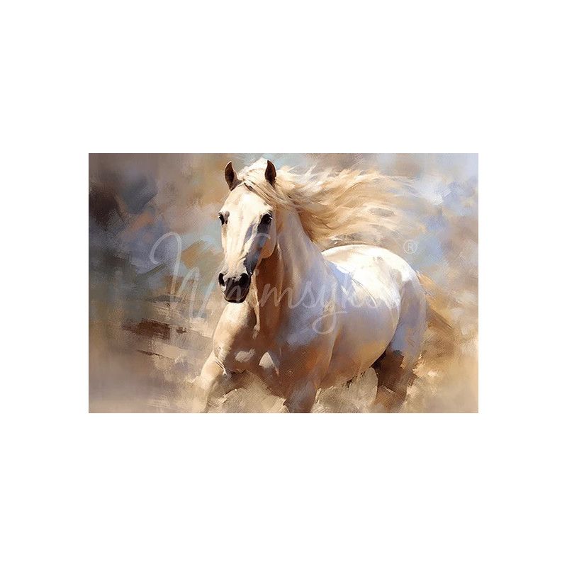 Unbridled. Papel Tissue para Decoupage. Whimsykel Designs. Los mejores productos en L'aura Bella, tu tienda online.