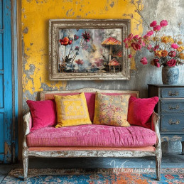 Whimsykel Wonderland. Papel Tissue para Decoupage. Whimsykel Designs. Los mejores productos en L'aura Bella, tu tienda online.