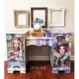 Allison/Mattie Duo. Papel Tissue para Decoupage. Whimsykel Designs. Los mejores productos en L'aura Bella, tu tienda online.