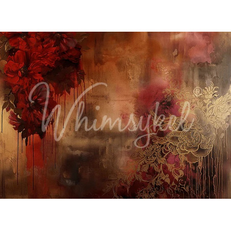 Gilded Patina. Papel Tissue para Decoupage. Whimsykel Designs. Los mejores productos en L'aura Bella, tu tienda online.