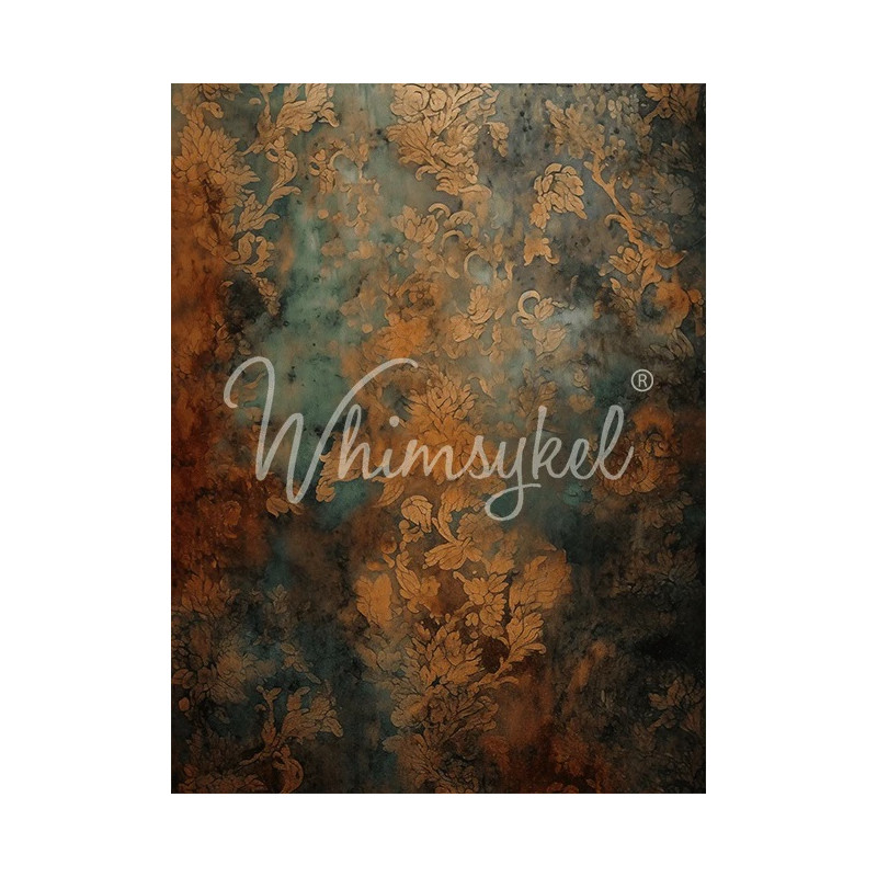 Baroque Patina. Papel Tissue para Decoupage. Whimsykel Designs. Los mejores productos en L'aura Bella, tu tienda online.