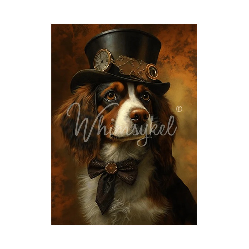 Cappy. Papel Tissue para Decoupage. Whimsykel Designs. Los mejores productos en L'aura Bella, tu tienda online.