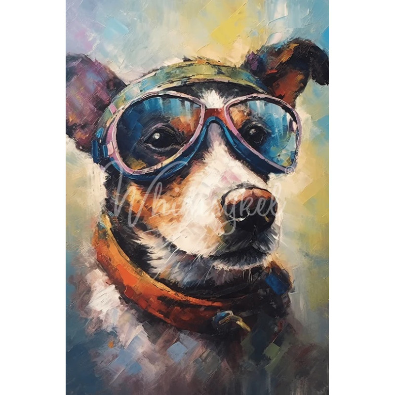 Rascal. Papel Tissue para Decoupage. Whimsykel Designs. Los mejores productos en L'aura Bella, tu tienda online.