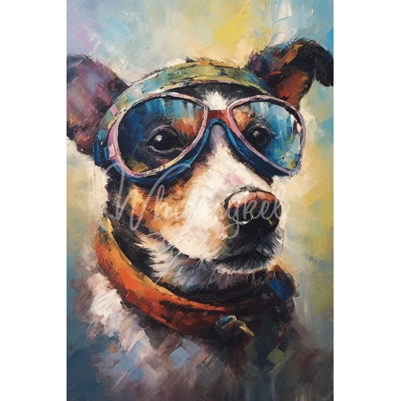 Rascal. Papel Tissue para Decoupage. Whimsykel Designs. Los mejores productos en L'aura Bella, tu tienda online.