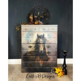 Heart Horse. Papel Tissue para Decoupage. Whimsykel Designs. Los mejores productos en L'aura Bella, tu tienda online.