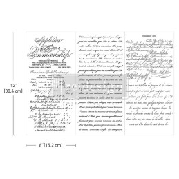 REDESIGN SMALL TRANSFERS® Vintage Script Mastery. 675592. Los mejores productos en L'aura Bella tu tienda online