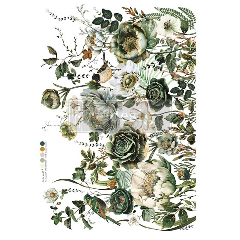 REDESIGN DECOR TRANSFERS® Botanical Journal, 675080. Los mejores productos en L'aura Bella tu tienda online