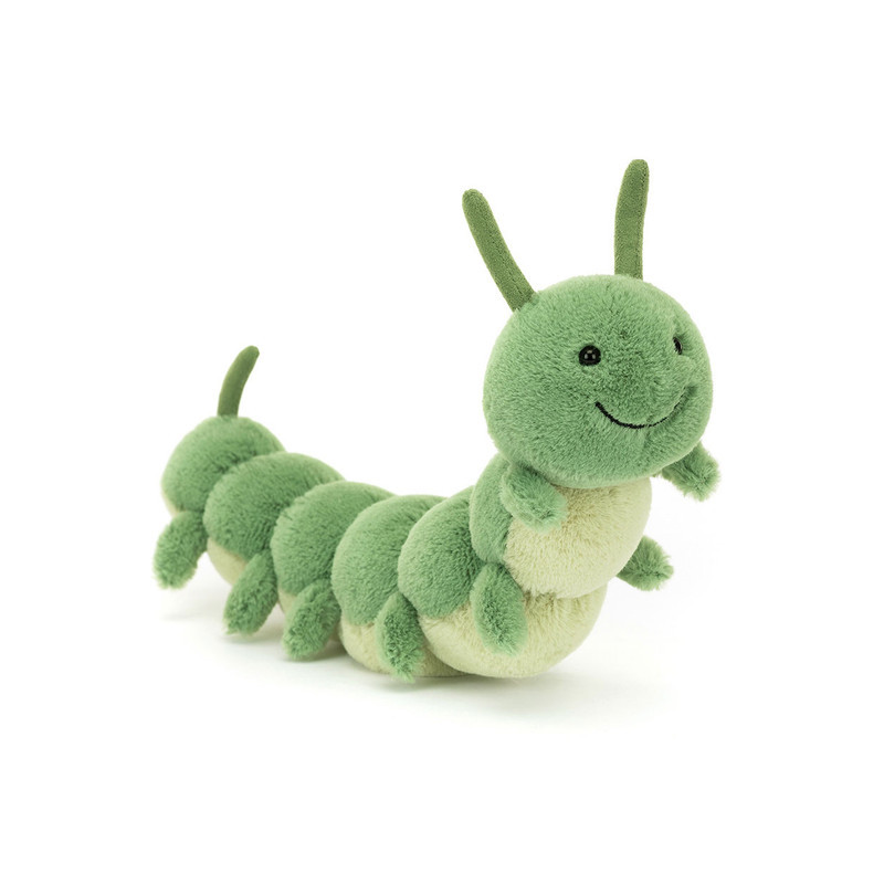 Carys Caterpillar, la Oruga. CAT3PLR. Peluche Jellycat. Los mejores productos en L'aura Bella, tu tienda online