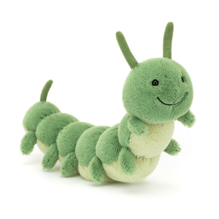 Carys Caterpillar, la Oruga. CAT3PLR. Peluche Jellycat. Los mejores productos en L'aura Bella, tu tienda online
