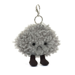 Amuseables Storm Cloud Bag Charm, Llavero. A4SCLBC. Peluche Jellycat. Los mejores productos en L'aura Bella tu tienda online