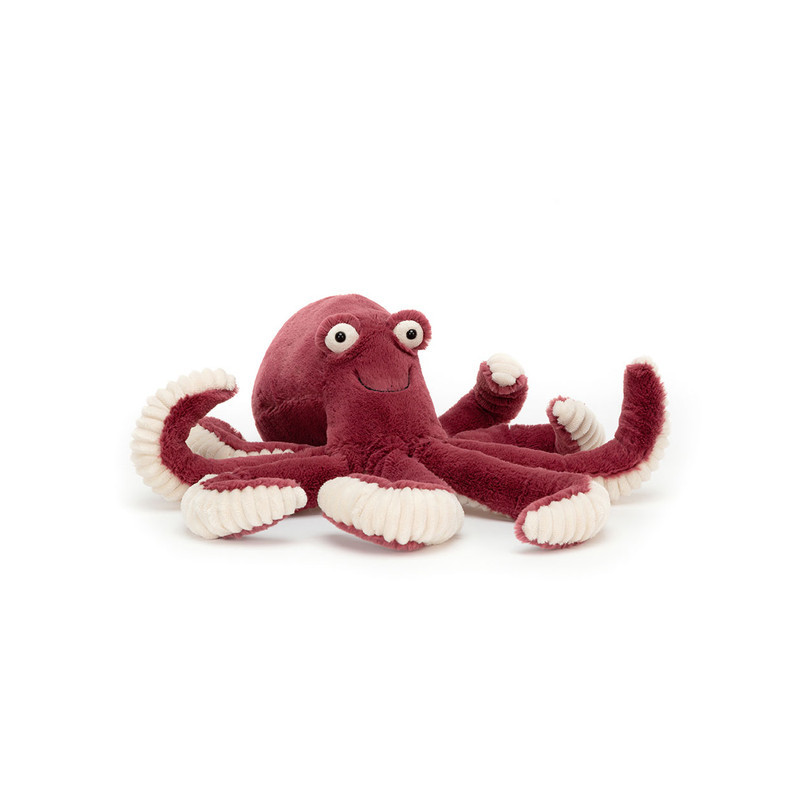 Obbie Octopus, el pulpo Obbie. OD2OBB. Peluche Jellycat. Los mejores productos en L'aura Bella, tu tienda online