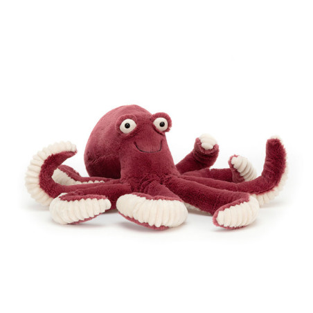 Obbie Octopus, el pulpo Obbie. OD2OBB. Peluche Jellycat. Los mejores productos en L'aura Bella, tu tienda online