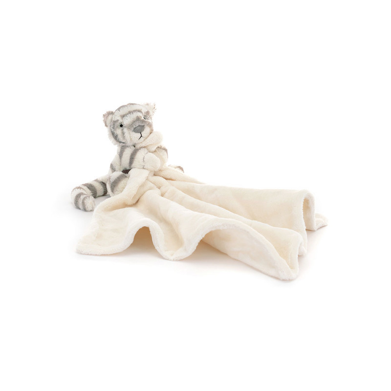 Bashful Snow Tiger Soother, SO4ST. Peluche Jellycat. Los mejores productos en L'aura Bella, tu tienda online