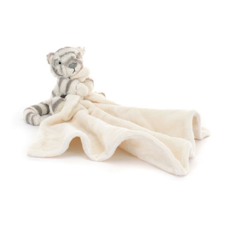 Bashful Snow Tiger Soother, SO4ST. Peluche Jellycat. Los mejores productos en L'aura Bella, tu tienda online