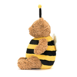 Bartholomew Bear "Bumblebee". BARM3BEE. Peluche Jellycat. Los mejores productos en L'aura Bella, tu tienda online