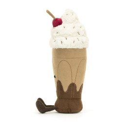 Amuseables Marin Chocolate Milkshake feliz. A6MS. Peluche Jellycat. Los mejores productos en L'aura Bella, tu tienda online
