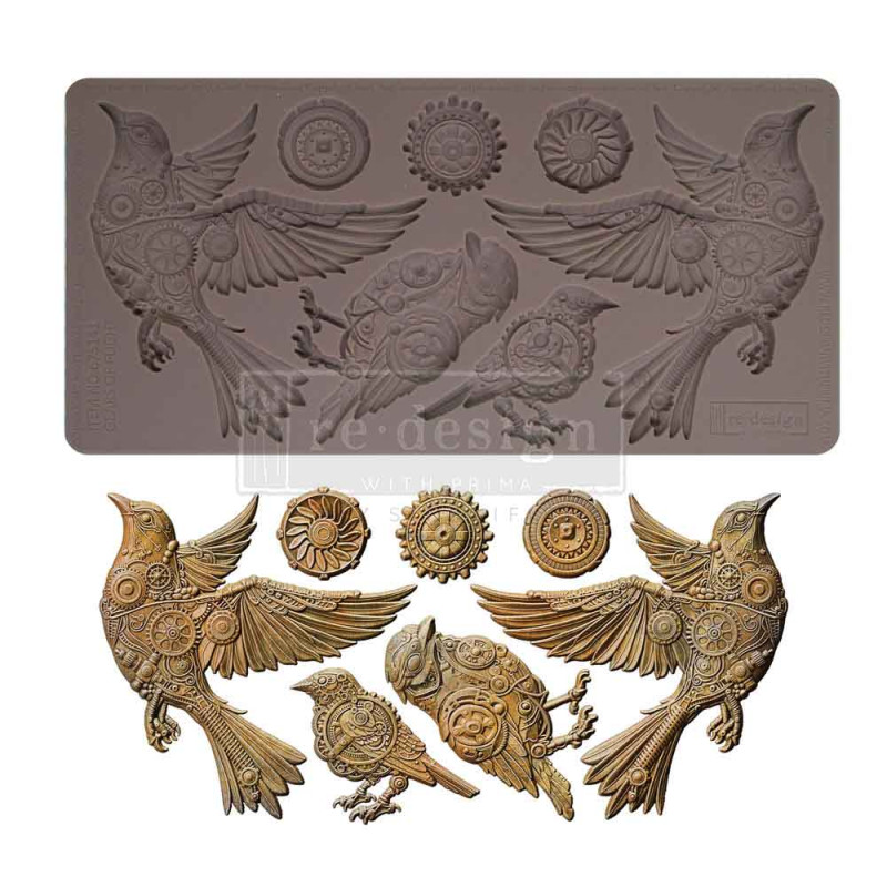 Gears of Flight. Molde, Decor Mould Redesign. 675141. Los mejores productos en L'aura Bella tu tienda online
