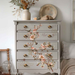 Blossom Tweet. 674694. Redesign Decor Transfers. Los mejores productos en L'aura Bella, tu tienda online