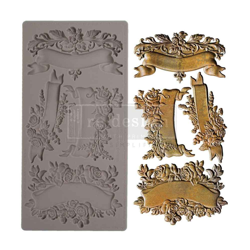 Blooming Banners. Molde. Redesign Decor Moulds.  676087. Los mejores productos en L'aura Bella, tu tienda online