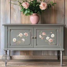 Creamy Blush Blooms. Middy Decor TRansfer. 676223. Los mejores productos en L'aura Bella, tu tienda online