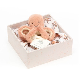 Odell Octopus Gift Set. OD2SET. Peluche Jellycat Los mejores productos en L'aura Bella, tu tienda online