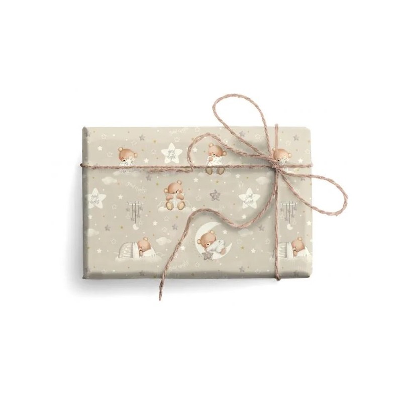 Good Night Teddy. 189299. Papel encuadernación. Kartos. Los mejores productos en L'aura Bella tu tienda online