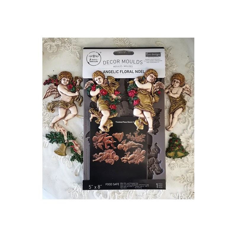 Decor Moulds® - Angelic Floral Noel. 677336. Los mejores productos en L'aura Bella, tu tienda online