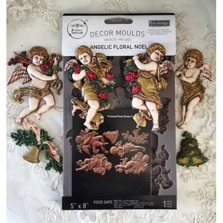 Decor Moulds® - Angelic Floral Noel. 677336. Los mejores productos en L'aura Bella, tu tienda online