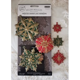 Frosted Snowflake Wonders. Molde. Redesign Decor Moulds.  677404. Los mejores productos en L'aura Bella, tu tienda online