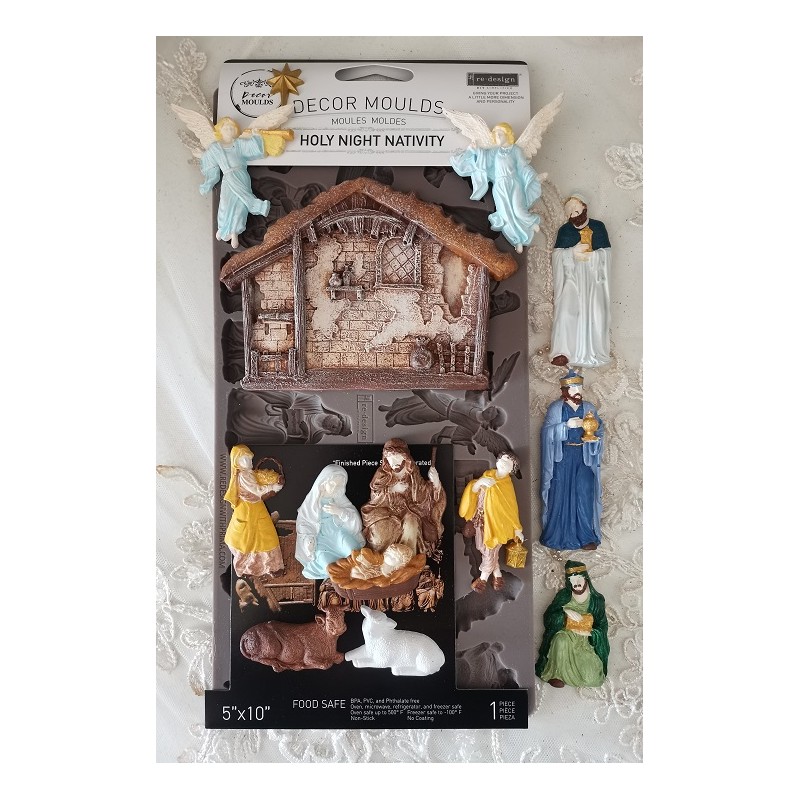 Holy Night Nativity. Molde. Redesign Decor Moulds.  677442. Los mejores productos en L'aura Bella, tu tienda online