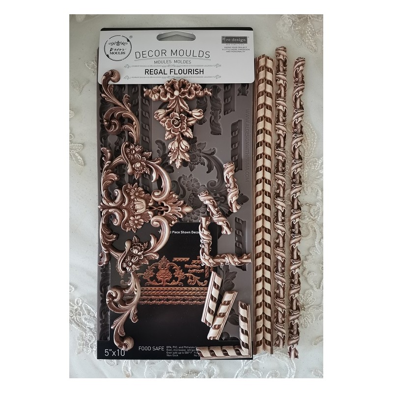 Regal Flourish. Molde. Redesign Decor Moulds.  679248. Los mejores productos en L'aura Bella, tu tienda online