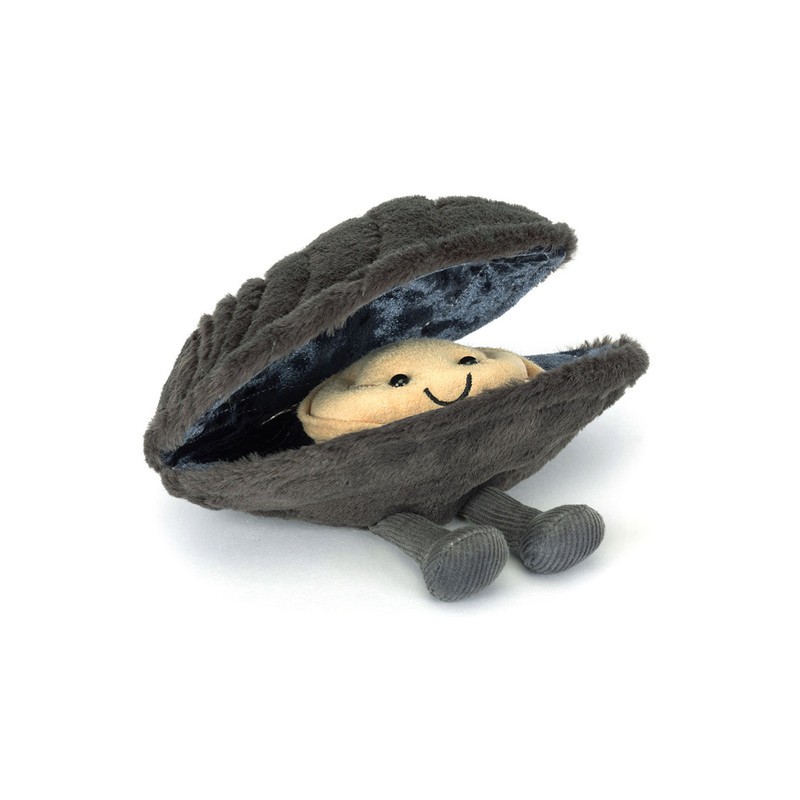 Amuseables Michelles Mussel, mejillon feliz. A4MSL. Peluche Jellycat Los mejores productos en L'aura Bella, tu tienda online