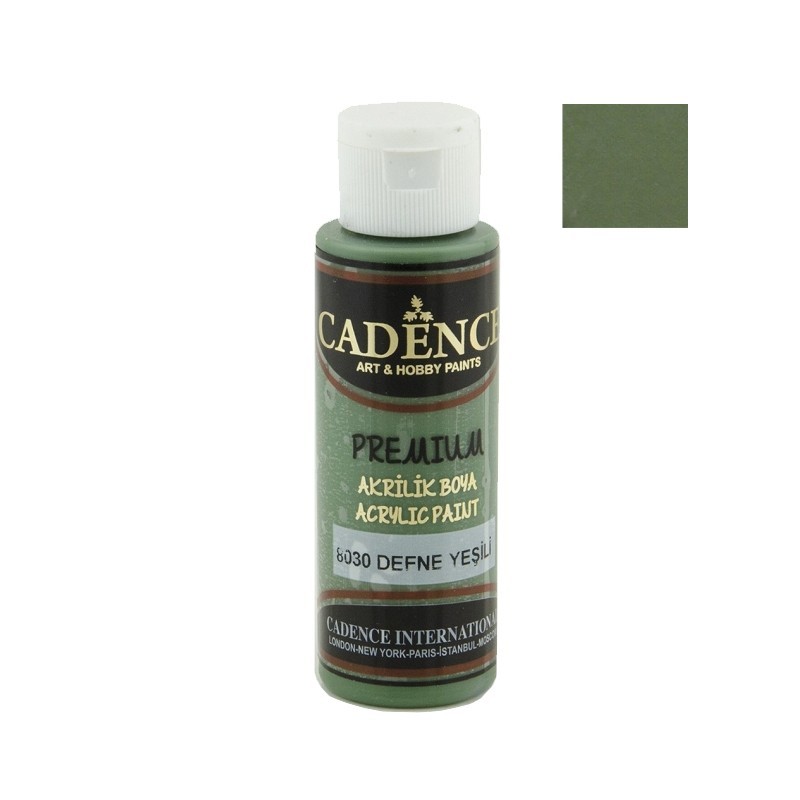 Verde Laurel, Daphne green. Pintura acrílica Premium. PRE8030. Cadence. Los mejores productos en L'aura Bella, tu tienda online