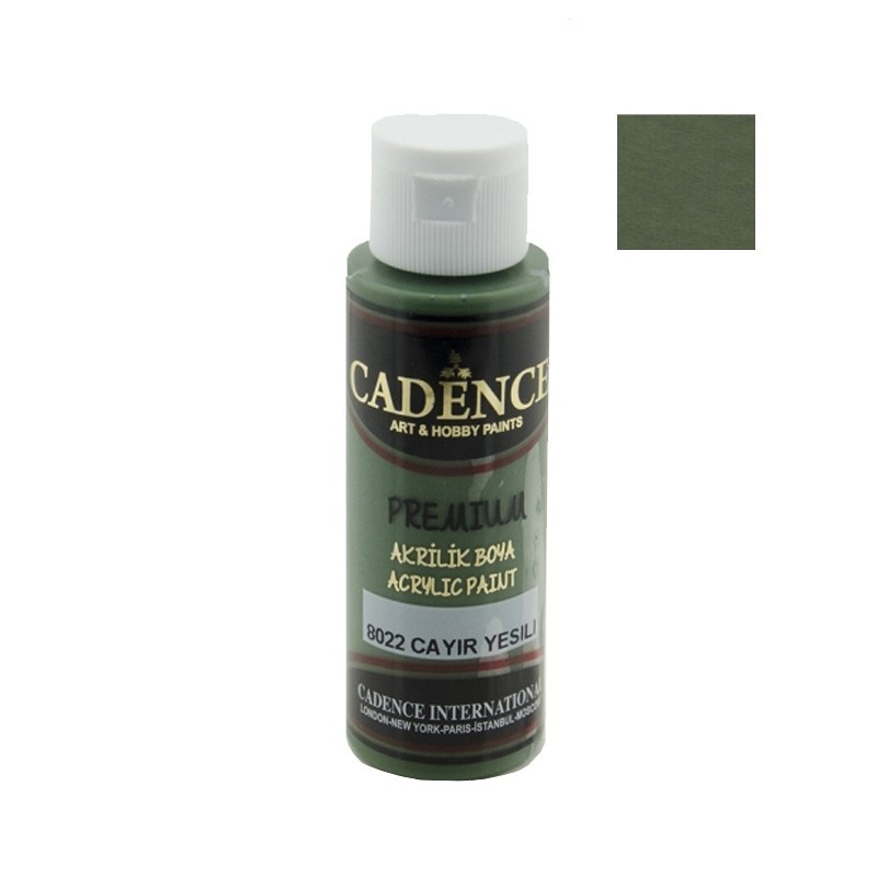 Verde pasto, Pasture green Pintura acrílica Premium. PRE8022. Cadence. Los mejores productos en L'aura Bella, tu tienda online