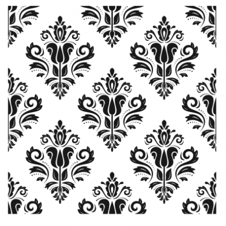 Plantilla stencil: Adamascado. Home Decor 45x45 cm. Cadence. HD076. Los mejores productos en L'aura Bella, tu tienda online