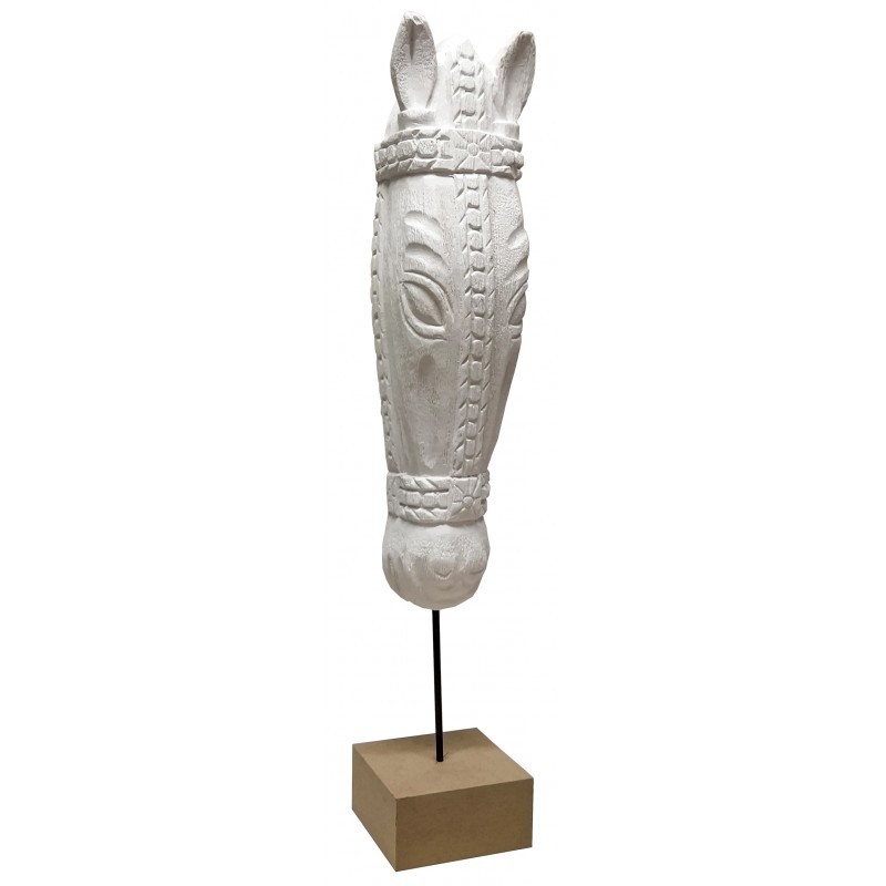 Cabeza de Caballo de resina con peana. 3079 Cadence. Los mejores productos en L'aura Bella tu tienda online